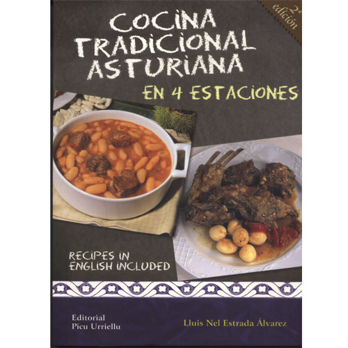 Imagen libro recetas cocina tradicional asturiana en cuatro estaciones